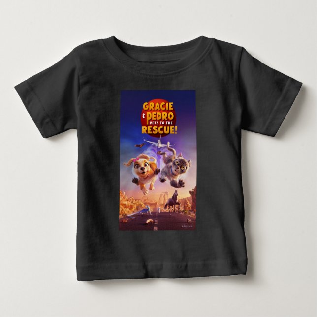 Gracie & Pedro: Husdjur till Räddingen! T Shirt (Framsida)