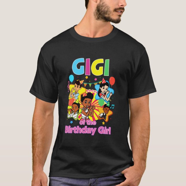 Gracie s Corner Gigi från Birthday Girl Dolls Cu T Shirt (Framsida)