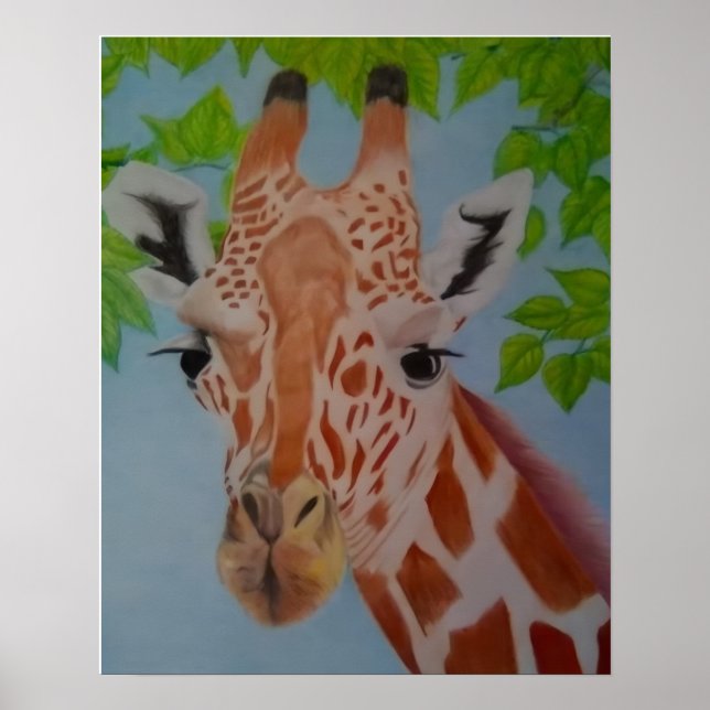 Graciös Giraff  Poster (Framsidan)