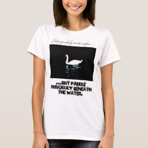Graciös svan t shirt
