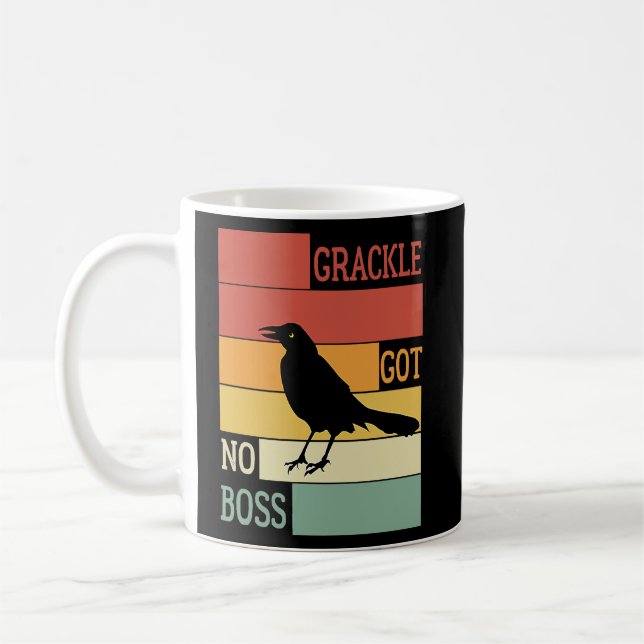 Grackle Har No Chef AUSTIN BIRD Kaffemugg (Vänster)