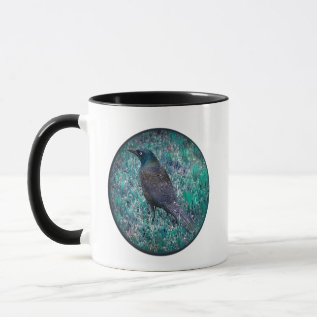 Grackle i Rain Mugg (Vänster)