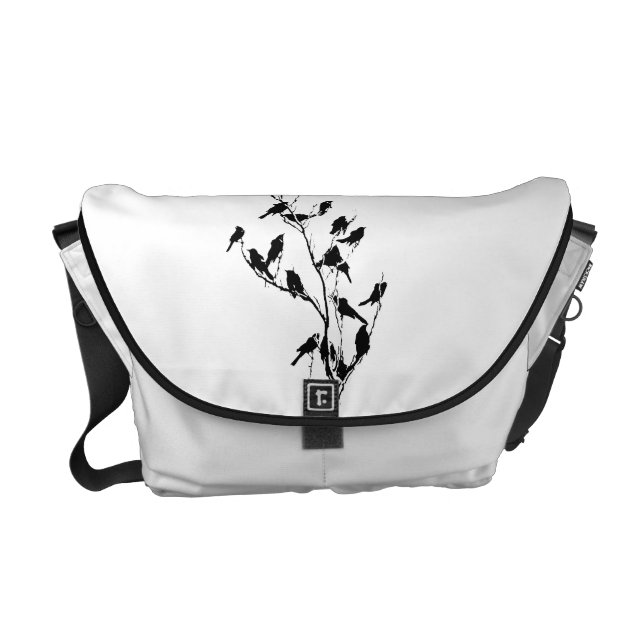 Grackle skuggar kurir väska (Framsidan)