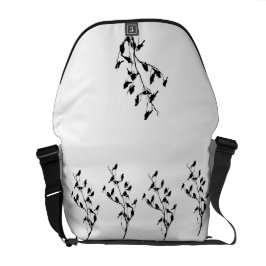 Grackle skuggar kurir väska