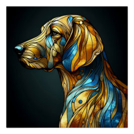 Gracnice Hund Elegance - AI Perfect Poster
