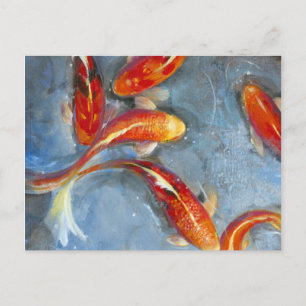Gracnice Koi II Vykort