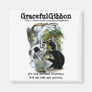 Gracustin Gibbon Magnet