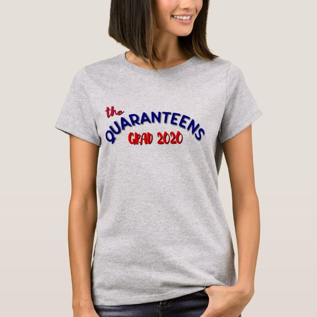 Grad 2020 Quaranteens T-shirt (Framsida)