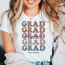 Grad 2023 Högre klass Trendig Studenten Namn T Shirt