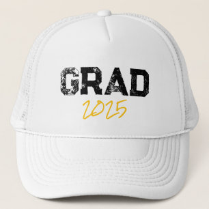 GRAD 2025 School Färg Senior Roligt Keps
