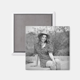 Grad 20XX Photo Timless Keepsaké Student Magnet