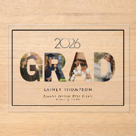 GRAD Akryl Typografi 4 Bild Examen 