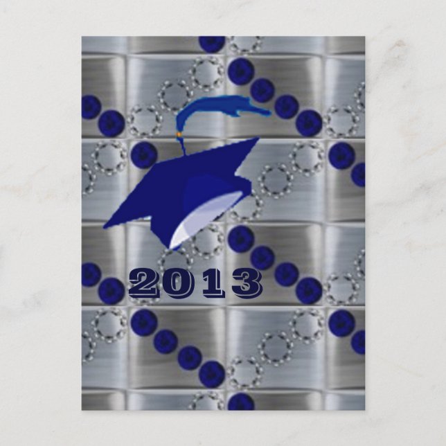 Grad Announcement Inbjudan Vykort (Framsida)