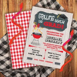 Grad BBQ-Studentfest Inbjudningar