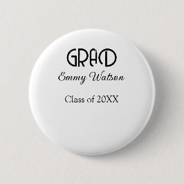 Grad bold letter graduation name class of 20XX sim Knapp