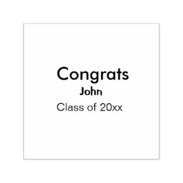 grad boylägg till gratulerar datumårstext för namn självfärgande stämpel