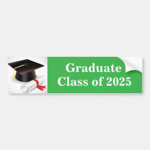 Grad Bumper Sticker Bildekal