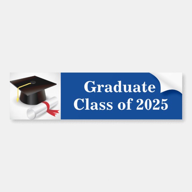Grad Bumper Sticker Bildekal (Framsidan)