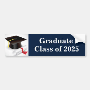 Grad Bumper Sticker Bildekal