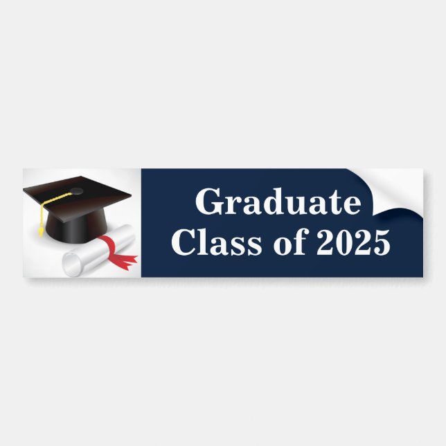 Grad Bumper Sticker Bildekal (Framsidan)