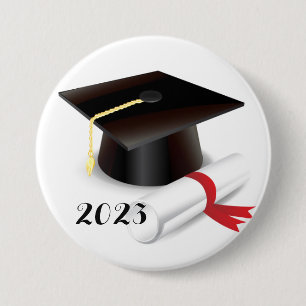 Grad Button Pin Knapp