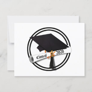 Grad Cap-klass för 2026 Studenten Vykort