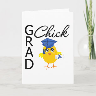 Grad-Chick (blått tak) Kort