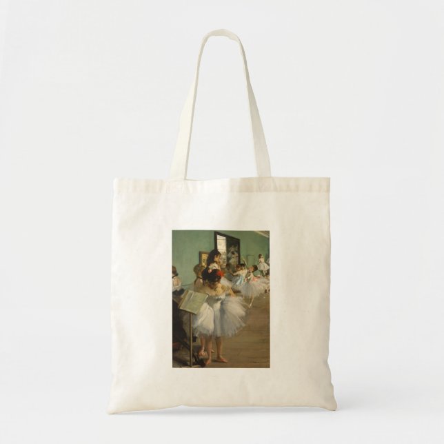 Grad Dance Class Ballet Dancers Ballerina Art Tygkasse (Framsidan)