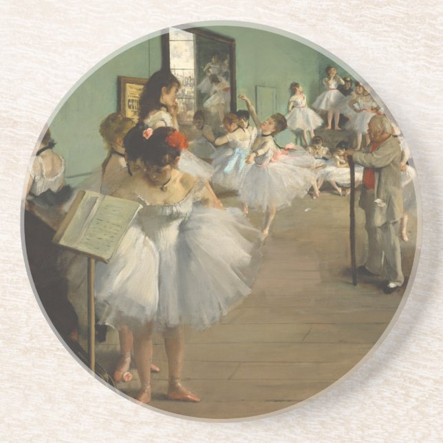 Grad Dance Class Ballet Dancers Ballerina Art Underlägg Sandsten (Framsidan)