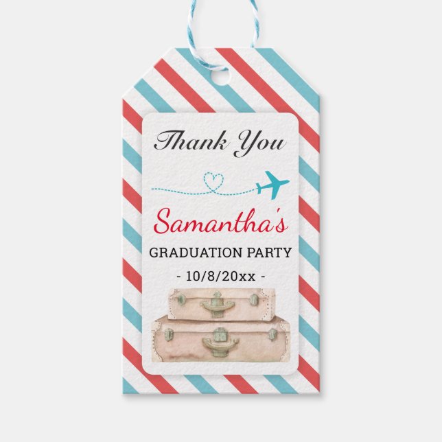 Grad-favoritgäst för Äventyr Studenten-partiet Presentetikett (Framsidan)