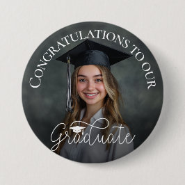 Grad för lossna Photo Studenten Grattiss Knapp