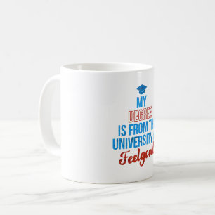 GRAD FRÅN UNIVERSITETEN AV FOLGOD KAFFEMUGG