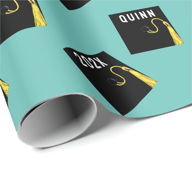 Grad Gift 2025 Presentpapper (Rullad Hörn)