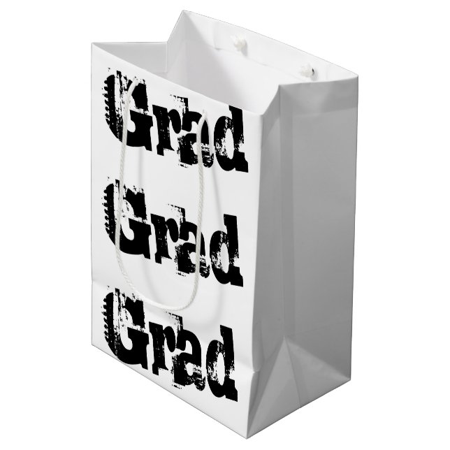 Grad Gift Bag (Framsidan Vinklad)