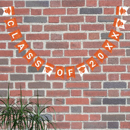 Grad Glam Orange Cap - enkel klass av plus år Vimplar