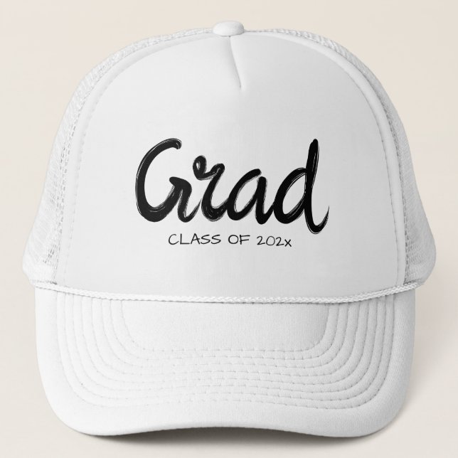Grad graduate personalized year handwriten text keps (Framsida)