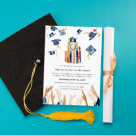Grad Hats | Inbjudan till Studentfest