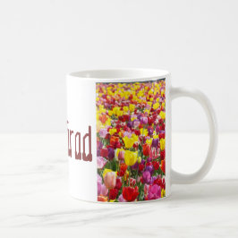 GRAD kaffemuggar gåvor Tulpan Blommor Mugg