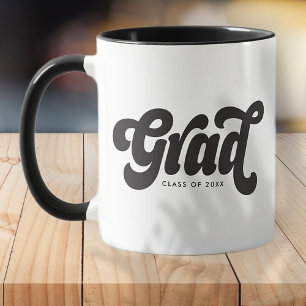 Grad-klass för 20XX Retro-Vintage enkel Mugg