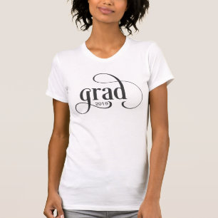 Grad-Logotyp med klassår T Shirt