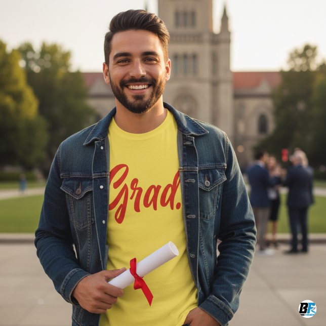 Grad Modern Trendig Studenten Personlig T Shirt (Skapare uppladdad)