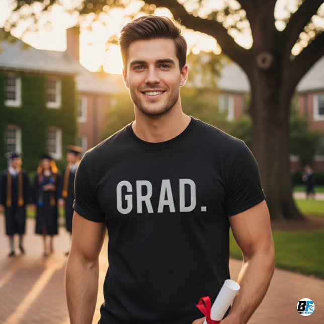 Grad Modern Trendig Studenten Personlig T Shirt (Skapare uppladdad)