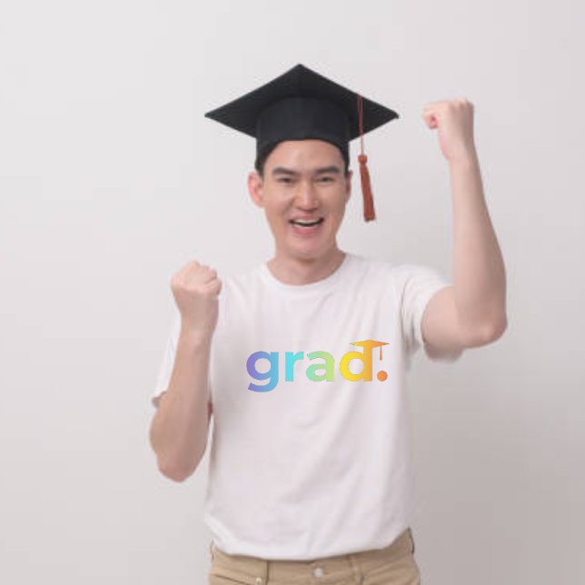 Grad Modern Trendig Studenten Personlig T Shirt (Skapare uppladdad)