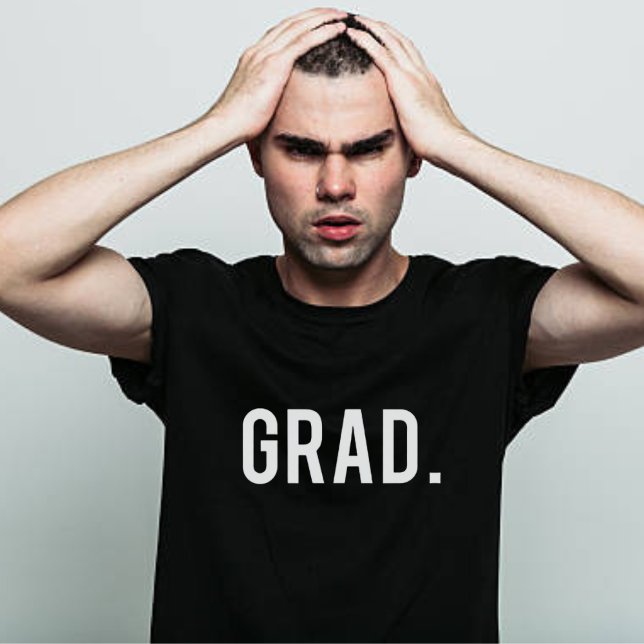 Grad Modern Trendig Studenten Personlig T Shirt (Skapare uppladdad)