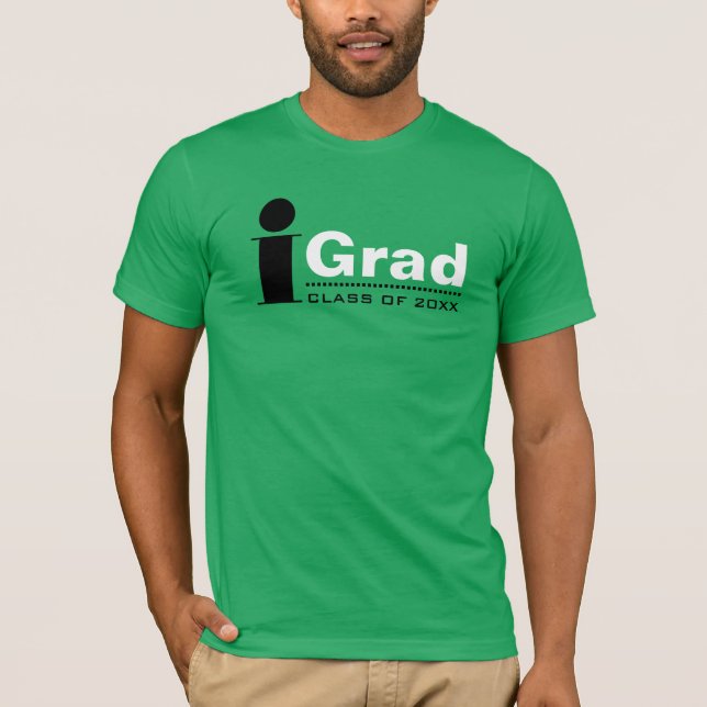 Grad. Personlig Studenten T-Shirts (Framsida)