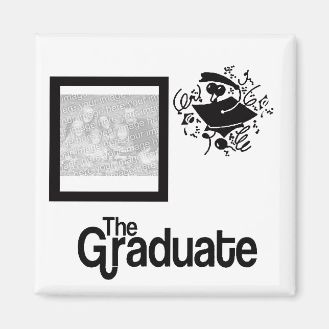 Grad Photo Magnet - U CHOSE FÄRG (Framsidan)