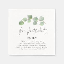 Grad Roligt Facts Eucalyptus Namn 2024 Studenten Pappersservett