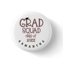 Grad Squad Girly Namn År Student