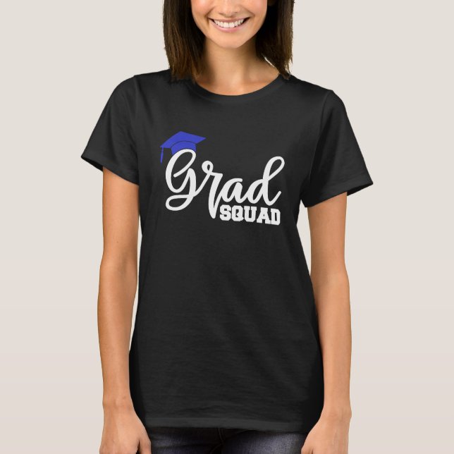 Grad Squad Graduation 2023 T Shirt (Framsida)