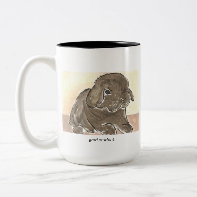 Grad Student 2-tonkaffe Mugg (Vänster)